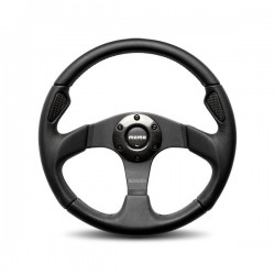 MOMO Jet Steering Wheel, 350mm Carbon Fiber, Leather