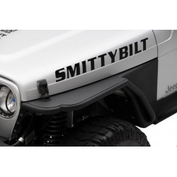 Smittybilt XRC Armor Tube Fenders With 3 Inch Flare, Jeep Wrangler TJ 1997-2006, p/n76873