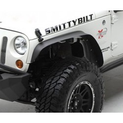 Smittybilt XRC Fenders Flares, set of 4, Jeep Wrangler JK 07-15, 76837 