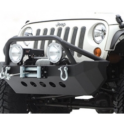 Smittybilt XRC Front Bumper, 1 Piece Bar 07-15 JEEP WRANGLER JK 76806 